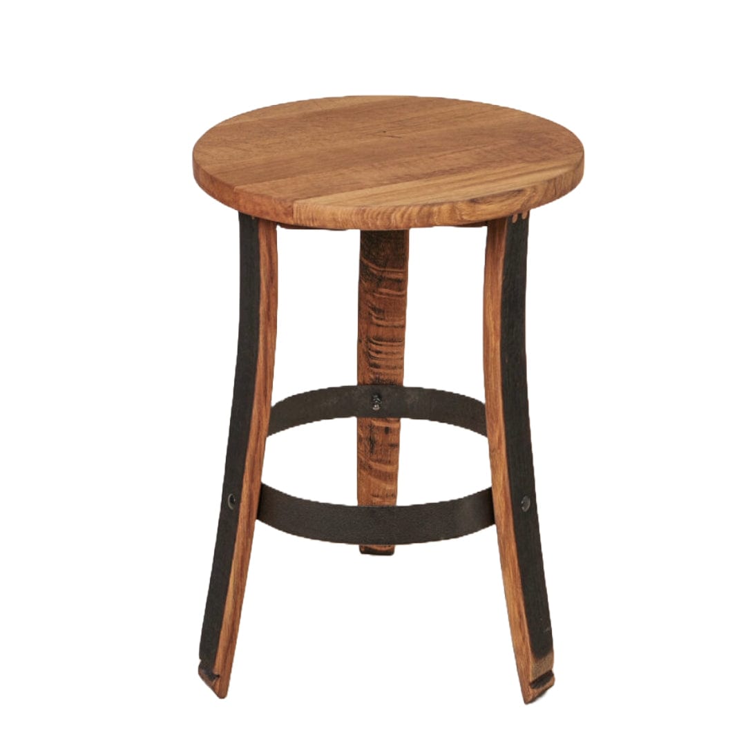 MoodCompanyNL - Bijzettafel van oude whiskyvaten - hoog 55 cm - Handgemaakt - Darach Scotland - 6091040841894