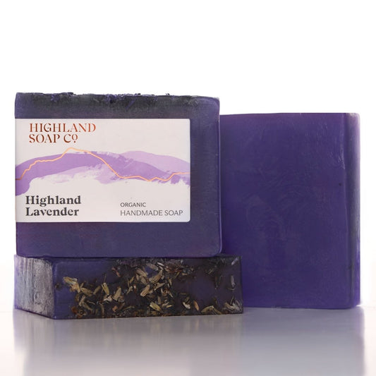 Mood Company - Biologische Glycerine Zeep 150g - Highland Lavender - Highland Soap Company - 