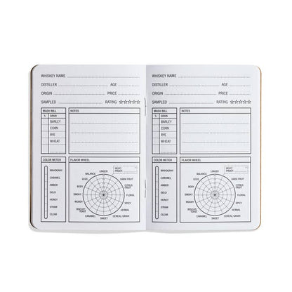 MoodCompanyNL - Bourbon Whisky Registratieboekje - Whiskydagboek - 33 Books USA - 689466940060