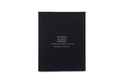 MoodCompanyNL - Cocktailglazen Bijen - 4 stuks - Just Slate Company Scotland - 5060718710009