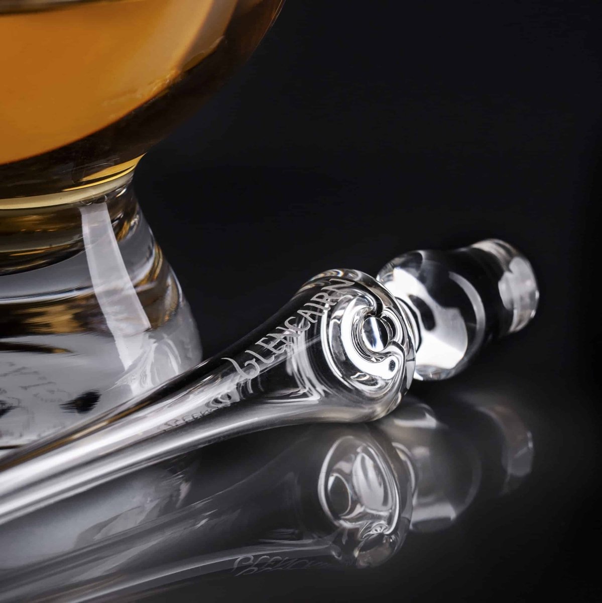 MoodCompanyNL - Combinatieset van 1 Cut whiskyglas met een kleine Waterkaraf en Pipette - Glencairn Crystal Scotland - 6095642947954