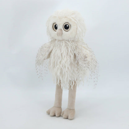 Kuscheltier Eule mit Baumelbeinen - 25 cm - Weicher Plüsch - Jomanda
