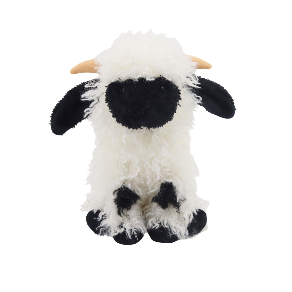 Knuffel Walliser Zwartneusschaap - 23 cm - Zacht Pluche - Jomanda