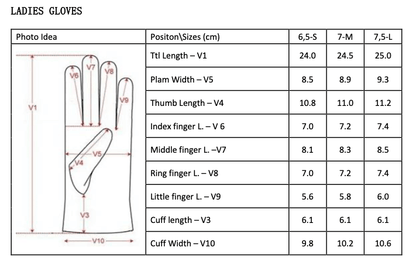 Mood Company - Dames Handschoenen MacLeod met Bruin Leer - Harris Tweed - Glen Appin of Scotland - 5060631372315