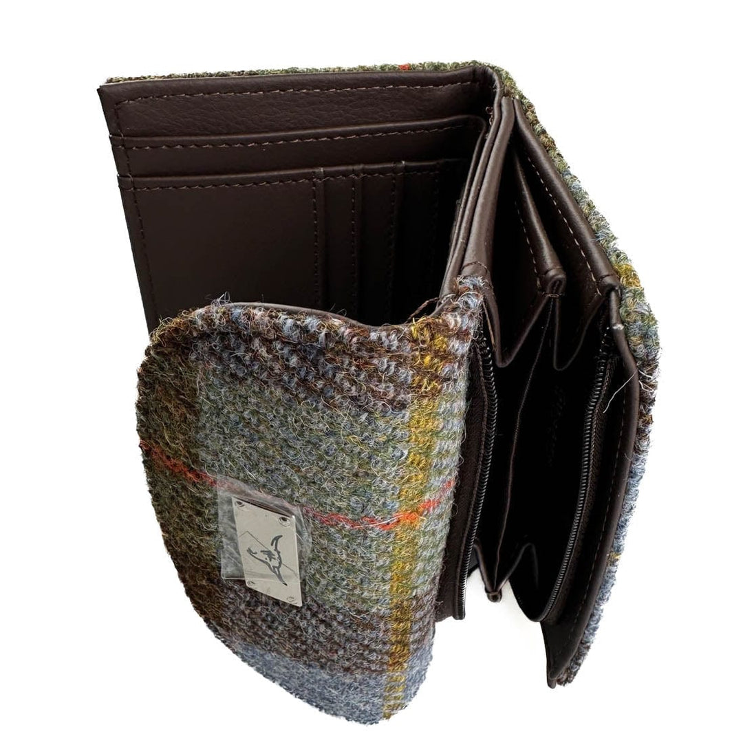 MoodCompanyNL - Dames Portemonnee Jura Multi Color - Harris Tweed - Glen Appin of Scotland - 5060631376252