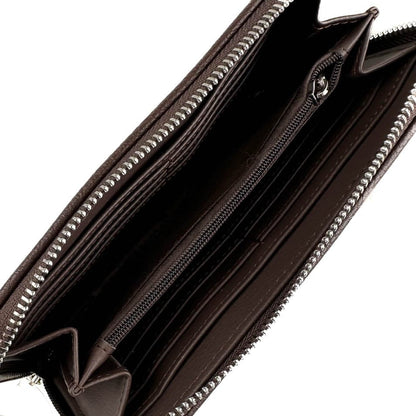 MoodCompanyNL - Dames Portemonnee Staffa Licht Blauw en Creme (Duck Egg and Cream) - Harris Tweed - muntvak met rits - Glen Appin of Scotland - 5060959020639