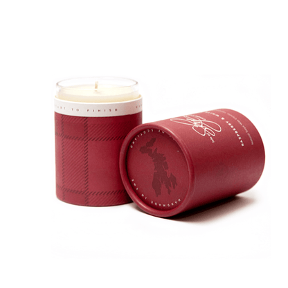 MoodCompanyNL - Geurkaars Framboos met Gember Mini - 20 uur - Sojawas - Isle of Skye Candle - 5060346381640