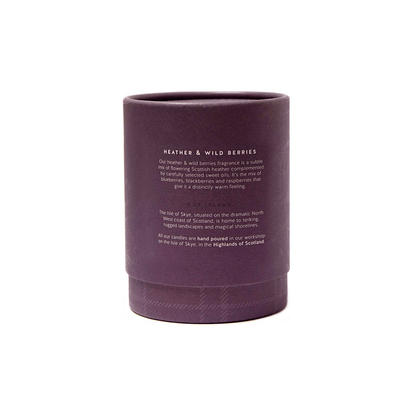 MoodCompanyNL - Geurkaars Heide en Wilde Bessen Large - 45 uur - Sojawas - Isle of Skye Candle - 5060346381046