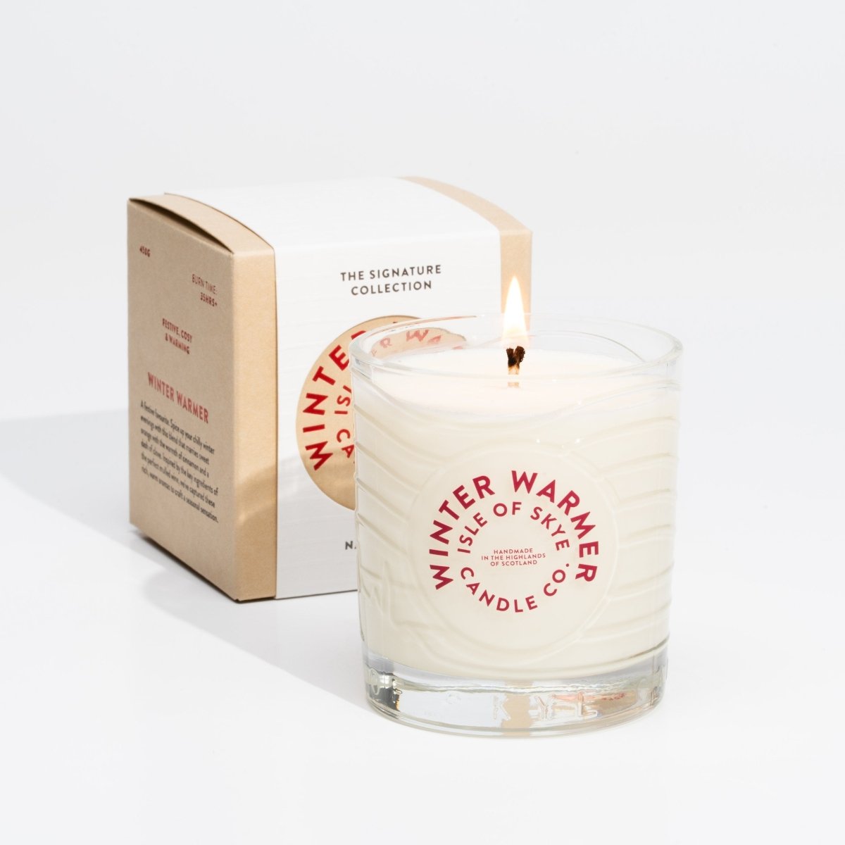 Mood Company - Geurkaars Winter Warmer - in exclusieve Island Tumbler (35 uur) - Isle of Skye Candle - 506034346380377