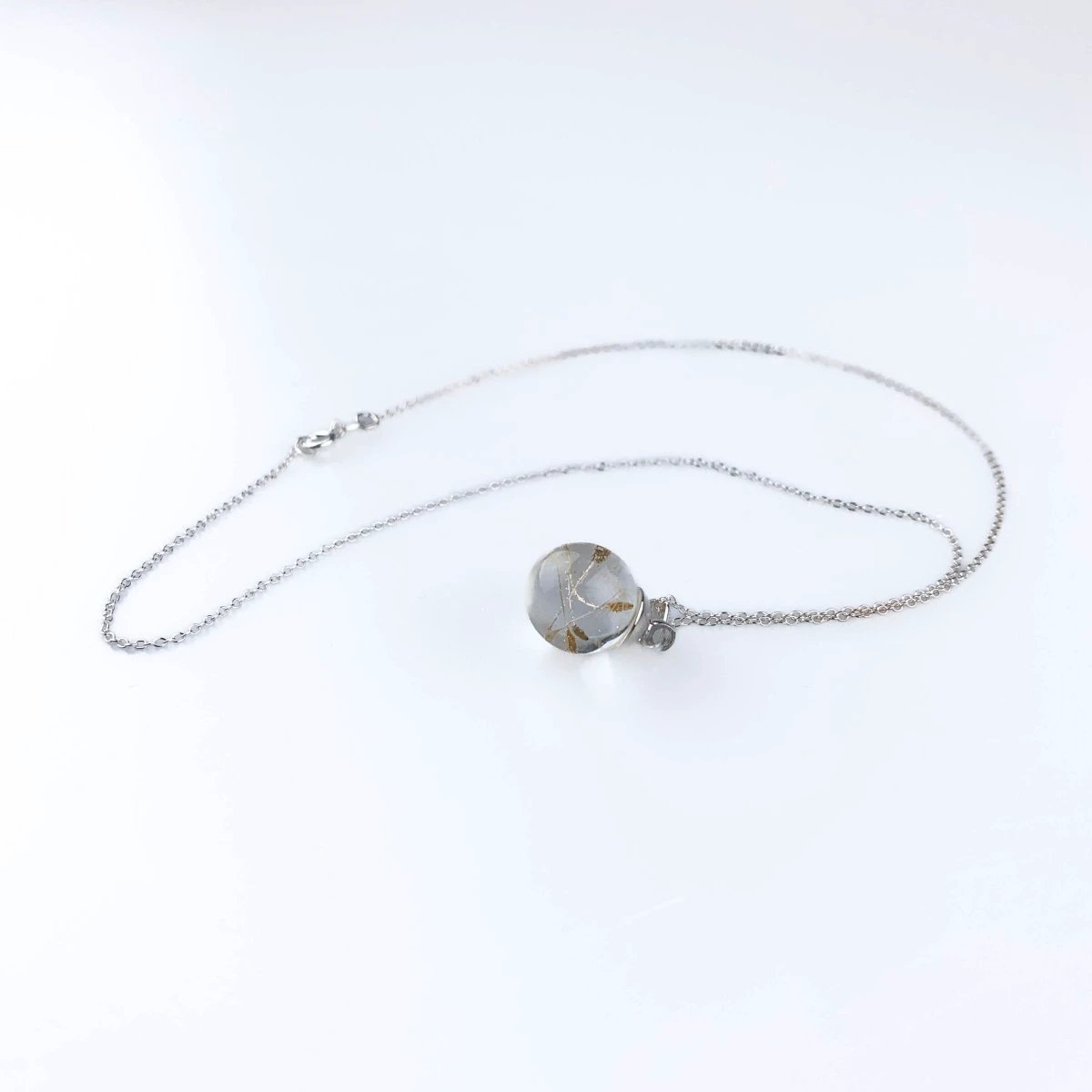 Laatste kans!!! Halsketting Loch Ness Dandelion (Paardebloem) seeds Sterling Silver by MoodCompanyNL
