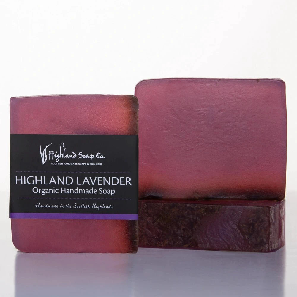 Highland Lavender – Rust & Balans - Biologische Glycerine Zeep 150g by MoodCompanyNL
