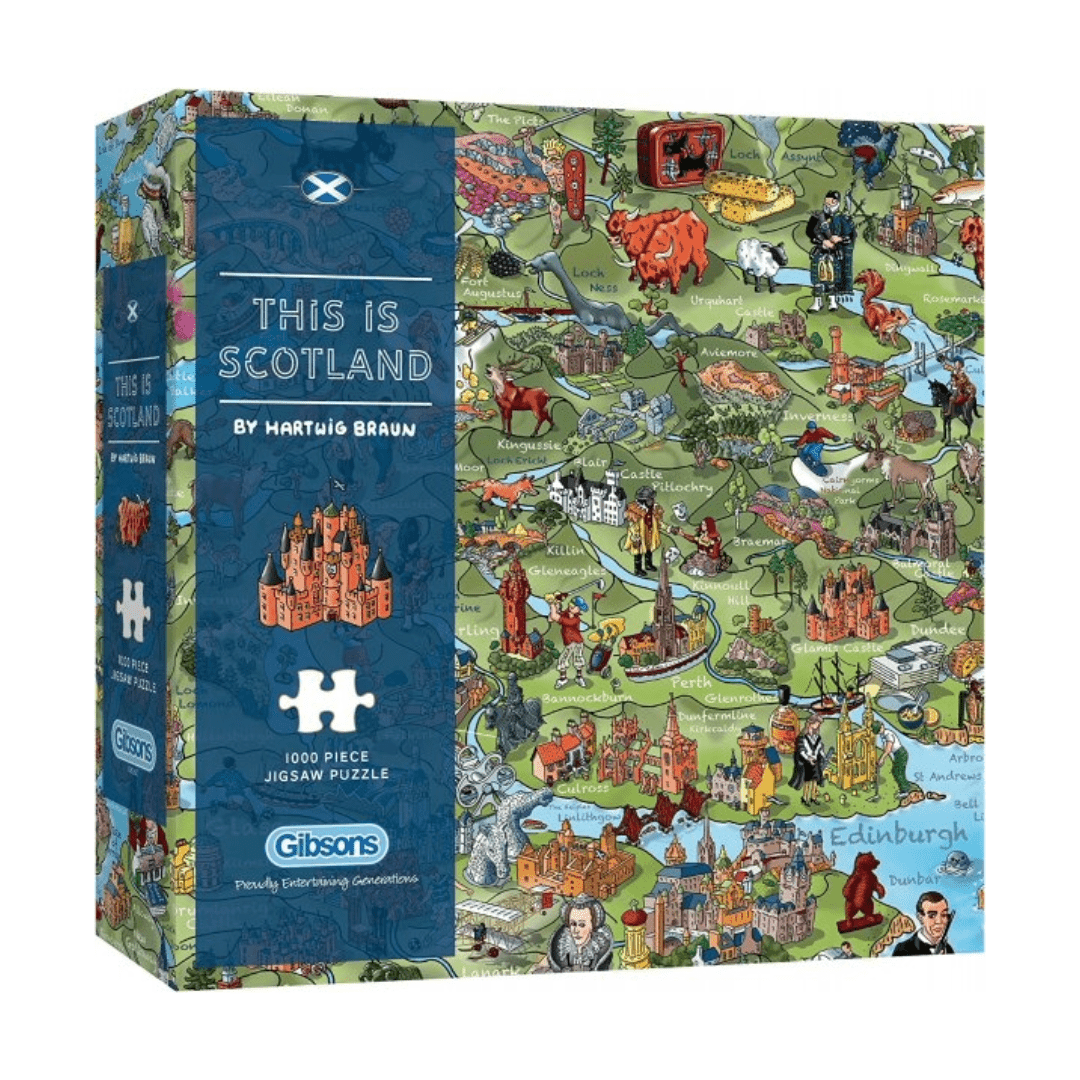 Mood Company - Jigsaw This is Scotland - 1000pc - 5012269063608