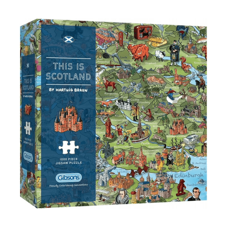 Mood Company - Jigsaw This is Scotland - 1000pc - 5012269063608