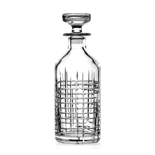MoodCompanyNL - Karaf Boogie Woogie - Handgemaakt - 850 ml - Loodkristal - Cumbria Crystal England - 6095634168190