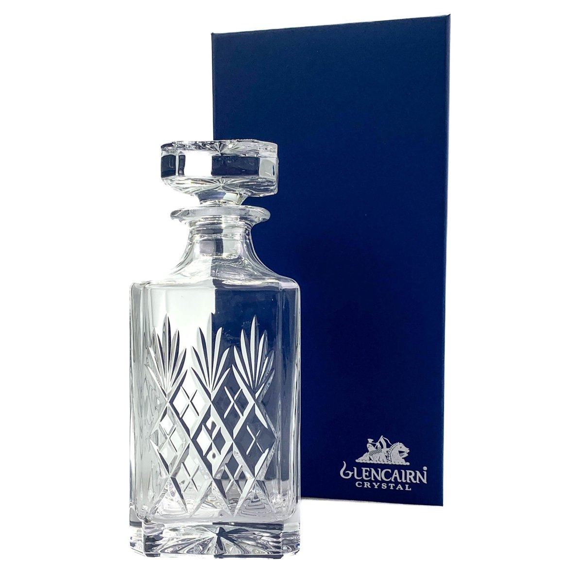 Mood Company - Karaf SKYE SQUARE - Loodkristal - 750 ml - Geschenkverpakking - Glencairn Crystal Scotland - 5060025555270