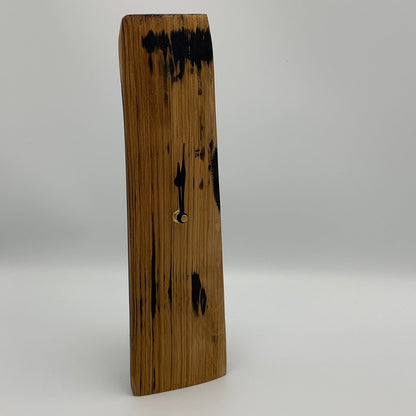 MoodCompanyNL - Klok large van oude whiskyvaten - circa 37 cm hoog - Handgemaakt - Darach Scotland - 6091023174186