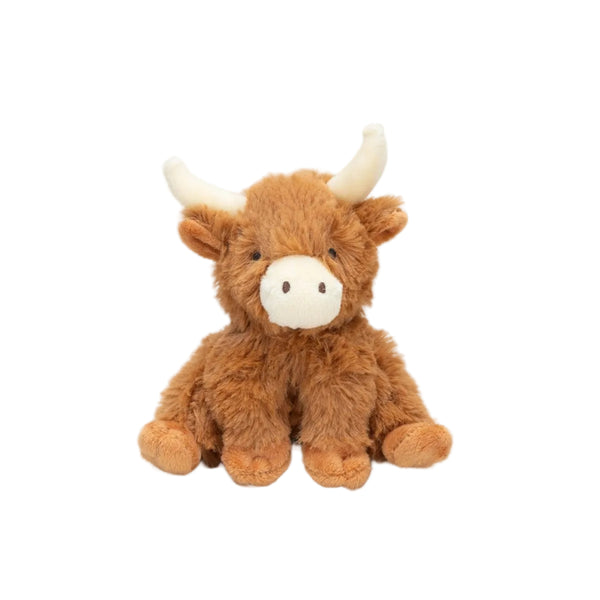 Highland Cow Soft Toy Mini Brown - 11 cm - Soft Plush - Jomanda