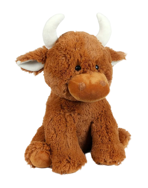 Highland Cow Soft Toy XL Brown - 60 cm - Premium Plush - Jomanda