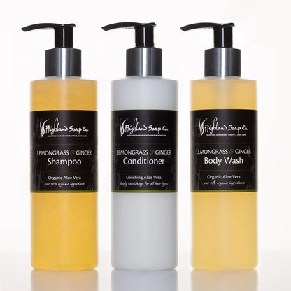 MoodCompanyNL - Lemongrass & Ginger – Fris & Pittig - Voedende Conditioner 250ml - 5060188000679