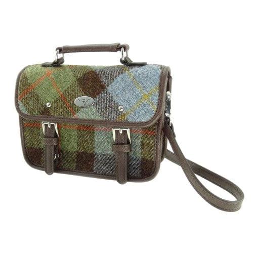 Mini Tas Bervie MacLeod - 15x20x7,5 - Harris Tweed - Glen Appin of Scotland by MoodCompanyNL