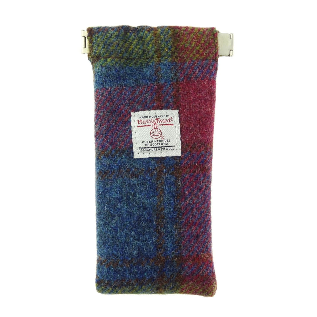 Mood_Company Brillenetui Multi Colour - Harris Tweed - Metalen Clip - Glen Appin of Scotland Sjaals