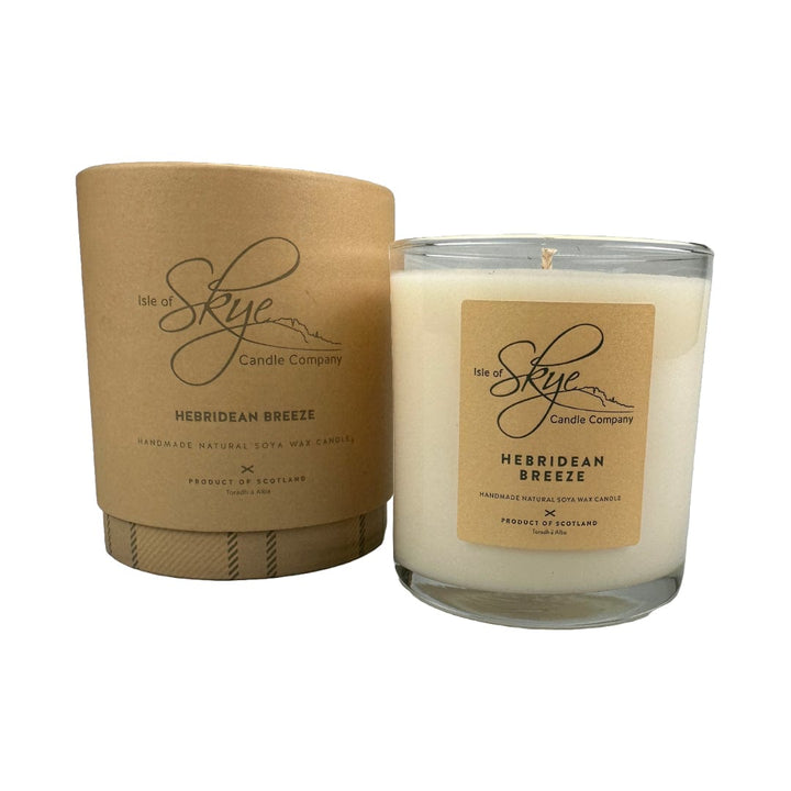 Mood_Company Geurkaars Scottish Hebridean Breeze Large - 45 uur - Sojawas - Isle of Skye Candle