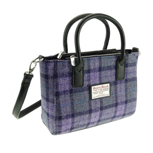 Mood_Company Harris Tweed Handtas Brora Paars