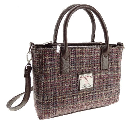 Mood_Company Harris Tweed Handtas Brora Paars