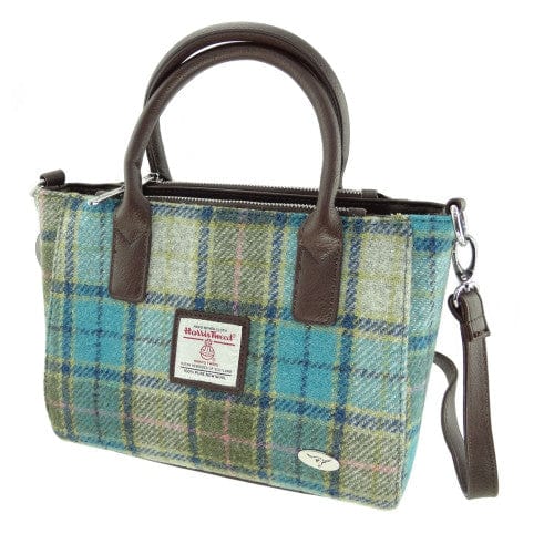 Mood_Company Harris Tweed Handtas Brora Turquoise