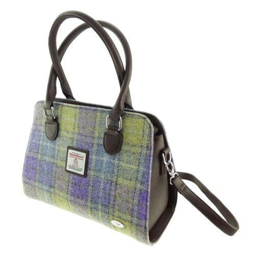 Mood_Company Harris Tweed Handtas Findhorn Lila Paars Groen