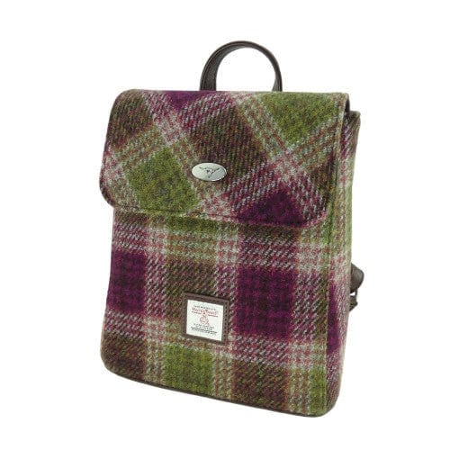 Mood_Company Harris Tweed Mini Rugzak Tummel Paars (Heather)