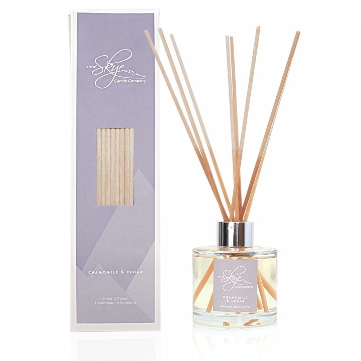 Mood_Company Isle of Skye Candle Kamille en Cederhout Reed Diffuser