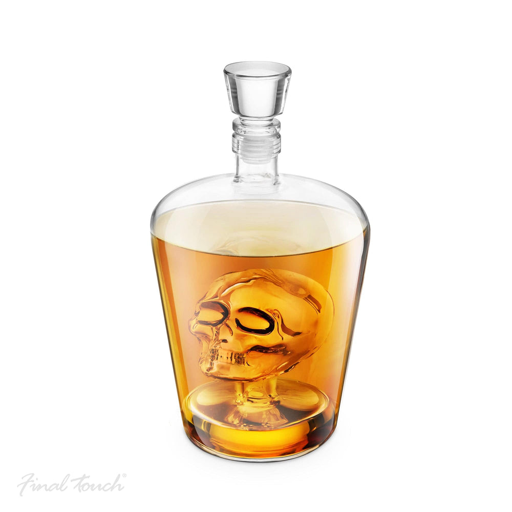 Mood_Company Karaf Schedel - 1000ml - Glas - Handgemaakt - Final Touch