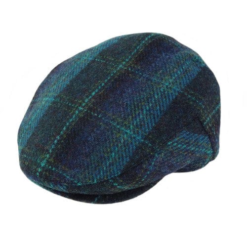 Mood_Company Pet county Blauw met Tuquoise ruit  - Harris Tweed - Glen Appin of Scotland