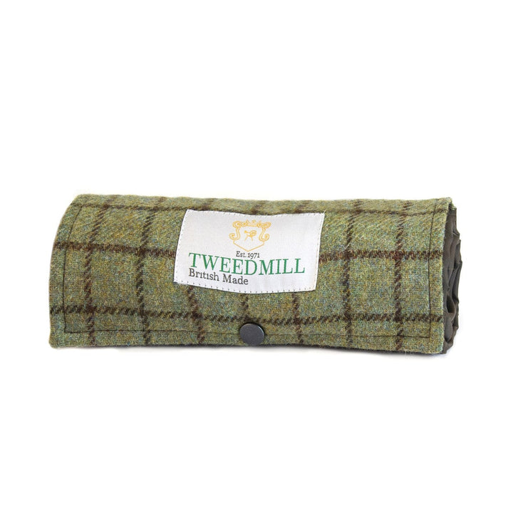 Mood_Company Picknickkleed Walker Geruit Tweed 611 Bruin - Tweed - Waterdicht - 66 × 98cm - Tweedmill