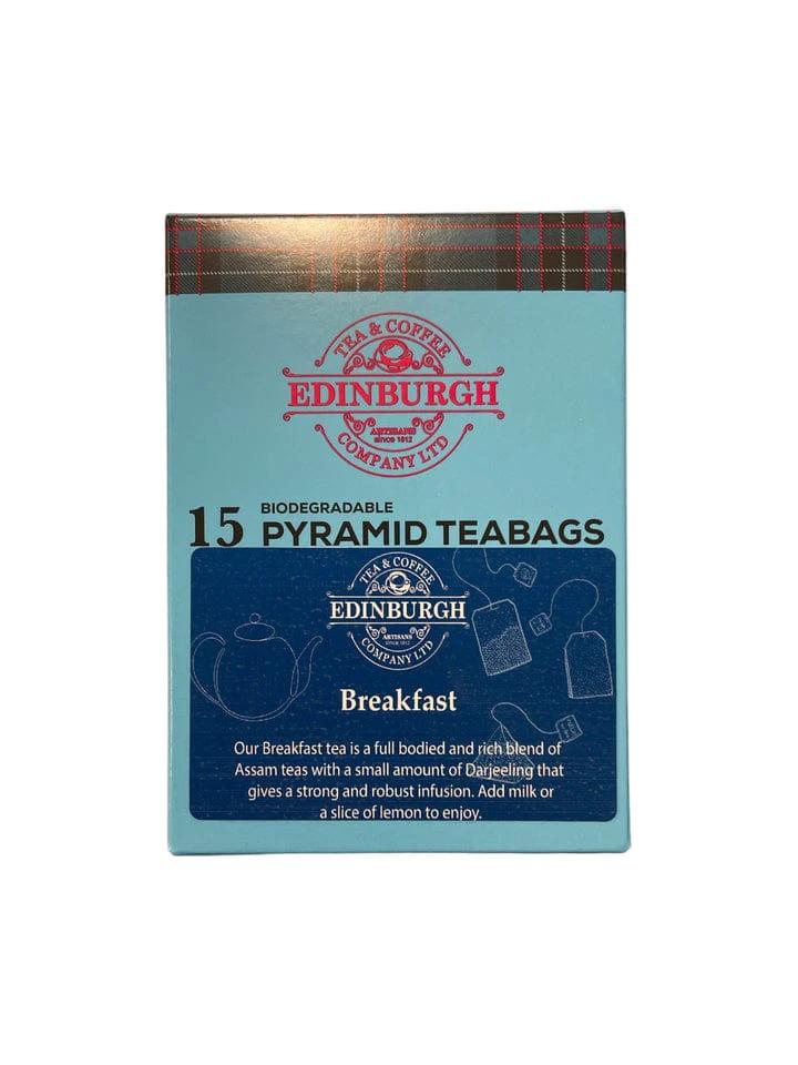 Ontbijtthee – Assam Blend in Piramidezakjes – Edinburgh Tea and Coffee by MoodCompanyNL