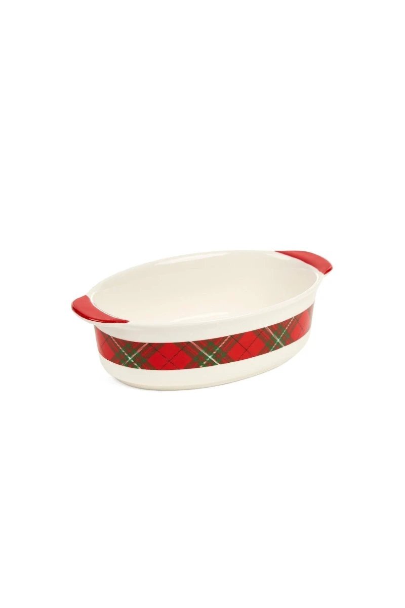Ovenschalen tartan - 2 stuks - Cartolina - Nuvole di Stoffa by Mood4Christmas