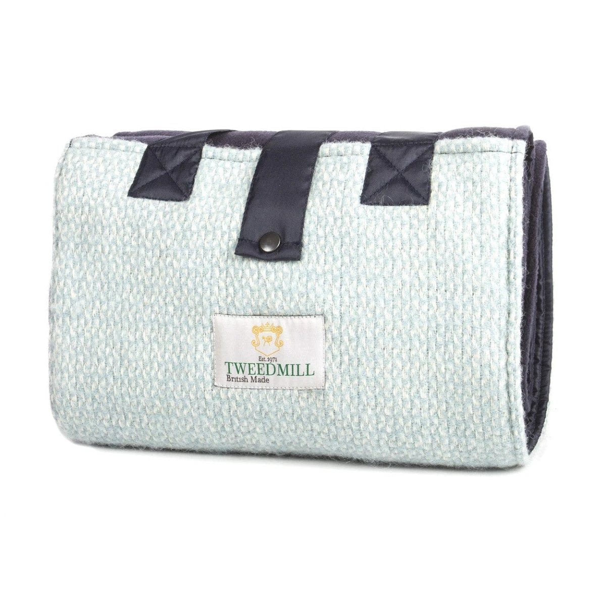 Picknickkleed Leisure Lichtblauw - Fleece - Waterdicht - 137x137cm - Tweedmill by MoodCompanyNL