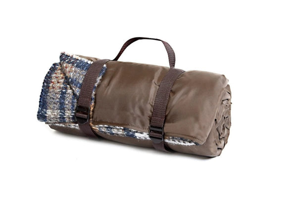 Picknickkleed Op goed geluk - Gerecycled Wol - Waterdicht - 145x145cm - Tweedmill by MoodCompanyNL