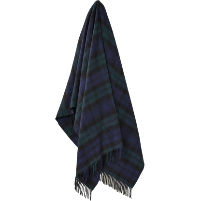MoodCompanyNL - Plaid Tartan Black Watch - Merino Lamswol - 140x185 - Bronte by Moon Scotland - 5057900079372