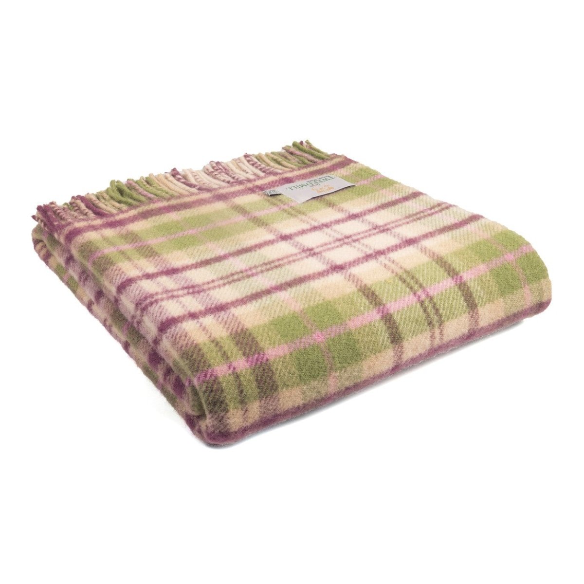 MoodCompanyNL - Plaid Tartan Cottage Roze - 150x183 - Nieuw Wol - Tweedmill UK - 5060445893976