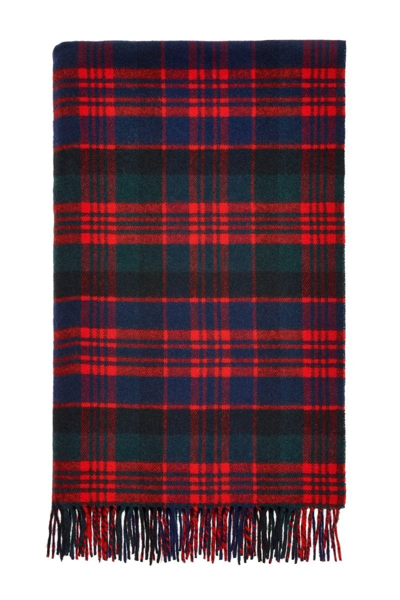 Plaid Tartan MacDonald - Merino Lamswol - 140x185 - Bronte by Moon Scotland by MoodCompanyNL