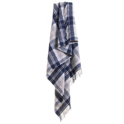 MoodCompanyNL - Plaid Tartan Navy Bannockbane - 150x183 - Nieuw Wol - Tweedmill UK - 5060674572031