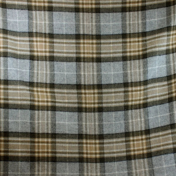 Plaid zonder franje Tartan McKellar - 150x200 - Nieuw Wol - Tweedmill UK by MoodCompanyNL