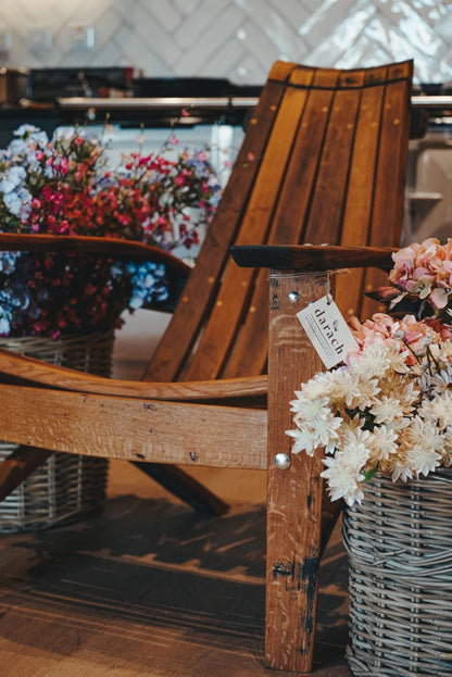 Mood Company - PRE ORDER Adirondack Stoel met Voetenbank – Darach Scotland - 