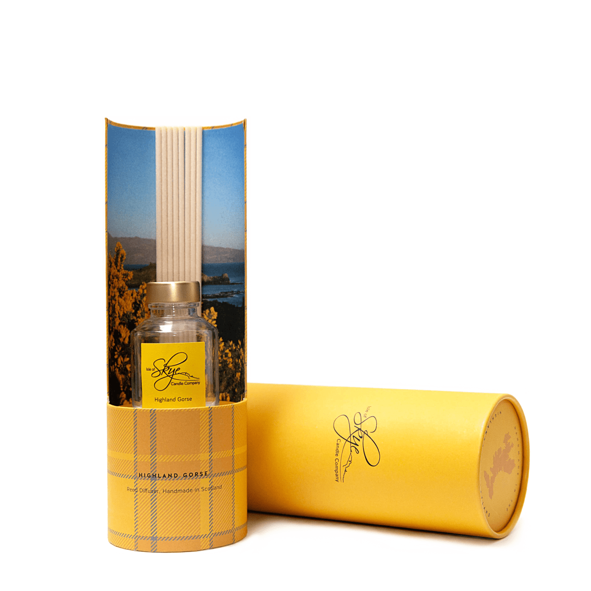 MoodCompanyNL - Reed Diffuser Bloesem (Highland Gorse) - 12 weken - Isle of Skye Candle - 5060346381435