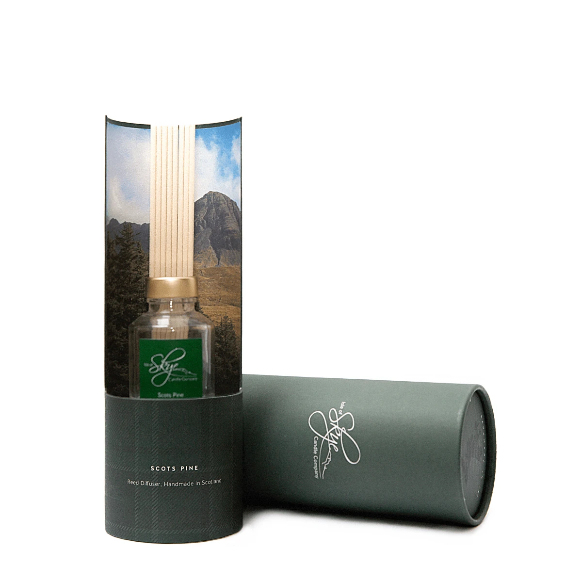 Reed Diffuser Dennengeur (Scots Pine) - 12 weken - Isle of Skye Candle by MoodCompanyNL