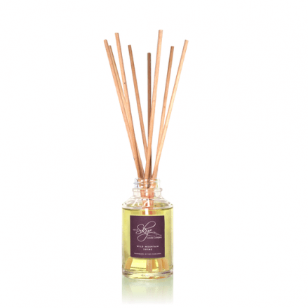 MoodCompanyNL - Reed Diffuser Wilde Bergtijm (Wild Mountain Thyme) - 12 weken - Isle of Skye Candle - 5060346382098