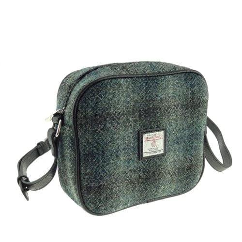 Schoudertas Almond Mosgroen - 19x21x7 - Harris Tweed - Glen Appin of Scotland by MoodCompanyNL