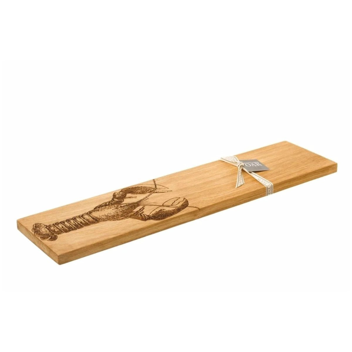 Serveerplank Kreeft - 60x15 - Schots Eikenhout - Scottish Made by MoodCompanyNL